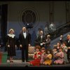 Entire cast in a scene from a touring company of the musical "Annie."