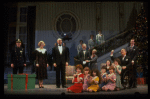Entire cast in a scene from a touring company of the musical "Annie."
