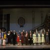 Entire cast in a scene from a touring company of the musical "Annie."