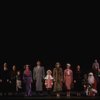 Entire cast in a scene from a touring company of the musical "Annie."