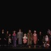 Entire cast in a scene from a touring company of the musical "Annie."