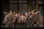 Orphans in a scene from a touring company of the musical "Annie." (Boston)