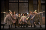 Orphans in a scene from a touring company of the musical "Annie." (Boston)
