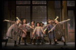 Orphans in a scene from a touring company of the musical "Annie." (Boston)