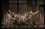 Orphans in a scene from a touring company of the musical "Annie." (Boston)