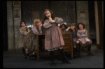 Orphans in a scene from a touring company of the musical "Annie." (Boston)
