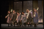 Orphans in a scene from a touring company of the musical "Annie." (Boston)