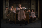 Orphans in a scene from a touring company of the musical "Annie." (Boston)