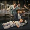 Louanne as Annie w. orphans in a scene from a touring company of the musical "Annie." (Boston)