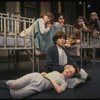 Louanne as Annie w. orphans in a scene from a touring company of the musical "Annie." (Boston)