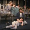 Louanne as Annie w. orphans in a scene from a touring company of the musical "Annie." (Boston)
