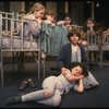 Louanne as Annie w. orphans in a scene from a touring company of the musical "Annie." (Boston)