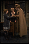 Ruth Kobart as Miss Hannigan, Louanne as Annie and Martha Whitehead as Grace in a scene from a touring company of the musical "Annie." (Boston)