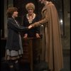 Ruth Kobart as Miss Hannigan, Louanne as Annie and Martha Whitehead as Grace in a scene from a touring company of the musical "Annie." (Boston)