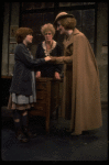 Ruth Kobart as Miss Hannigan, Louanne as Annie and Martha Whitehead as Grace in a scene from a touring company of the musical "Annie." (Boston)