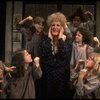Ruth Kobart as Miss Hannigan w. orphans in a scene from a touring company of the musical "Annie." (Boston)