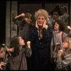 Ruth Kobart as Miss Hannigan w. orphans in a scene from a touring company of the musical "Annie." (Boston)