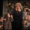 Ruth Kobart as Miss Hannigan w. orphans in a scene from a touring company of the musical "Annie." (Boston)
