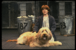 Louanne as Annie w. Sandy in a scene from a touring company of the musical "Annie." (Boston)