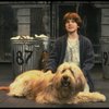 Louanne as Annie w. Sandy in a scene from a touring company of the musical "Annie." (Boston)