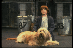 Louanne as Annie w. Sandy in a scene from a touring company of the musical "Annie." (Boston)