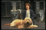 Louanne as Annie w. Sandy in a scene from a touring company of the musical "Annie." (Boston)
