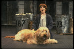 Louanne as Annie w. Sandy in a scene from a touring company of the musical "Annie." (Boston)