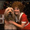 Louanne as Annie w. Sandy in a scene from a touring company of the musical "Annie." (Boston)