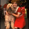 Louanne as Annie w. Sandy in a scene from a touring company of the musical "Annie." (Boston)