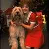 Louanne as Annie w. Sandy in a scene from a touring company of the musical "Annie." (Boston)