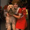 Louanne as Annie w. Sandy in a scene from a touring company of the musical "Annie." (Boston)