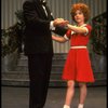 Norwood Smith as Daddy Warbucks and Louanne as Annie in a scene from a touring company of the musical "Annie." (Boston)