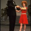 Norwood Smith as Daddy Warbucks and Louanne as Annie in a scene from a touring company of the musical "Annie." (Boston)