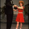 Norwood Smith as Daddy Warbucks and Louanne as Annie in a scene from a touring company of the musical "Annie." (Boston)