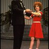 Norwood Smith as Daddy Warbucks and Louanne as Annie in a scene from a touring company of the musical "Annie." (Boston)