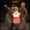 Martha Whitehead as Grace, Louanne as Annie and Norwood Smith as Daddy Warbucks in a scene from a touring company of the musical "Annie." (Boston)