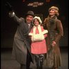 Martha Whitehead as Grace, Louanne as Annie and Norwood Smith as Daddy Warbucks in a scene from a touring company of the musical "Annie." (Boston)