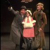 Martha Whitehead as Grace, Louanne as Annie and Norwood Smith as Daddy Warbucks in a scene from a touring company of the musical "Annie." (Boston)