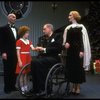 Martha Whitehead as Grace, Louanne as Annie, Norwood Smith as Daddy Warbucks and Randall Robbins as FDR from a touring company of the musical "Annie." (Boston)