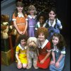 Louanne as Annie w. orphans and Sandy in a scene from a touring company of the musical "Annie." (Boston)