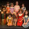 Louanne as Annie w. orphans and Sandy in a scene from a touring company of the musical "Annie." (Boston)