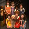 Louanne as Annie w. orphans and Sandy in a scene from a touring company of the musical "Annie." (Boston)
