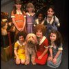 Louanne as Annie w. orphans and Sandy in a scene from a touring company of the musical "Annie." (Boston)