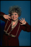 Marcia Lewis as Miss Hannigan in a scene from the Broadway production of the musical "Annie." (New York)