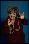 Marcia Lewis as Miss Hannigan in a scene from the Broadway production of the musical "Annie." (New York)