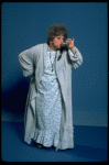 Marcia Lewis as Miss Hannigan in a scene from the Broadway production of the musical "Annie." (New York)