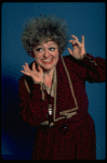 Marcia Lewis as Miss Hannigan in a scene from the Broadway production of the musical "Annie." (New York)