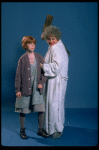 Marcia Lewis as Miss Hannigan and Allison Smith as Annie in a scene from the Broadway production of the musical "Annie." (New York)