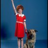 Allison Smith as Annie w. Sandy in a scene from the Broadway production of the musical "Annie." (New York)