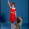 Allison Smith as Annie w. Sandy in a scene from the Broadway production of the musical "Annie." (New York)